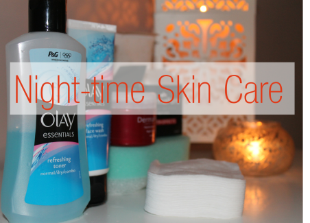 Night time skin care